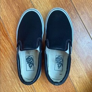 Black Slip on Vans